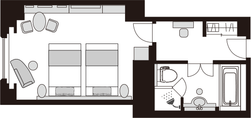 ラグジュアリーツイン レインボーブリッジサイド