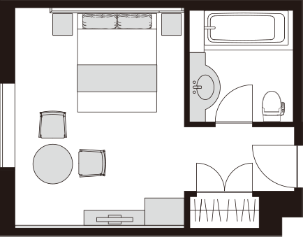 高級客房 大床房