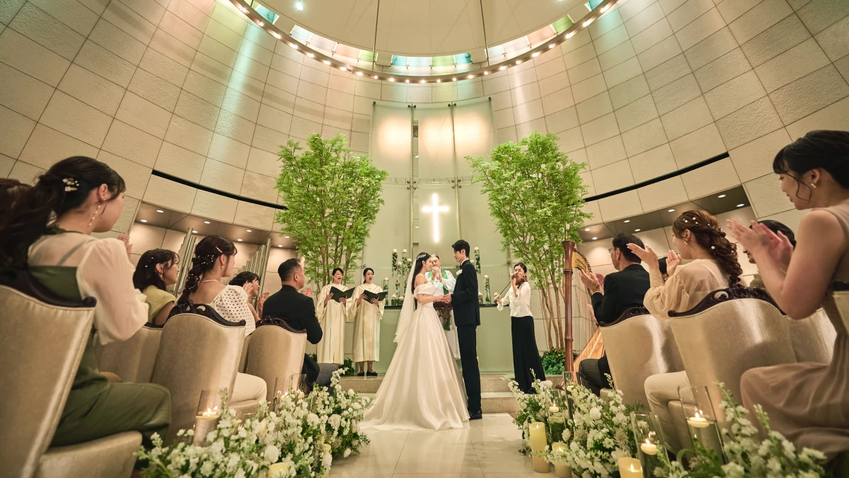 写真：ルミエールでの挙式