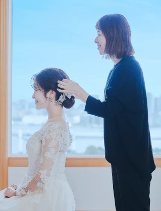 写真：ヘアメイク