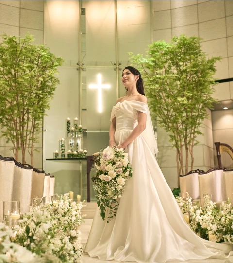 写真：ウエディングドレス