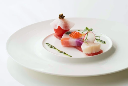 写真：彩の料理一例