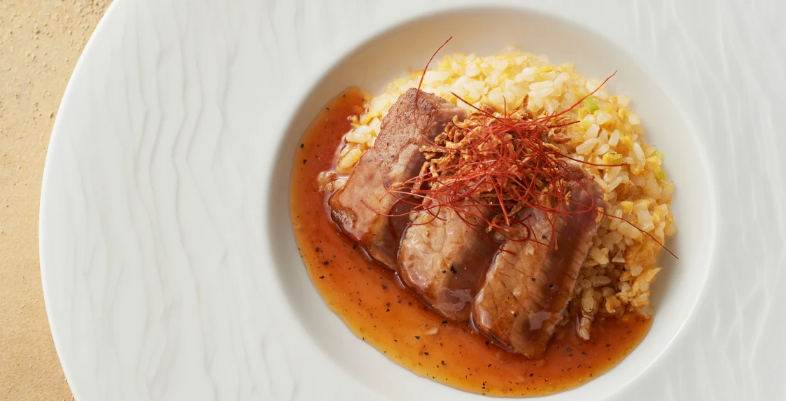 写真：華の料理一例