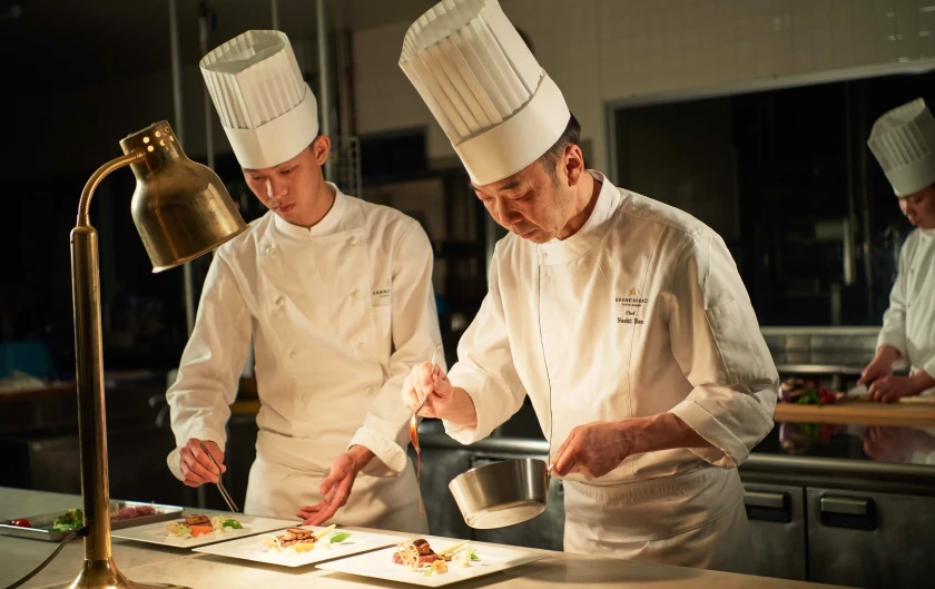 写真：調理の様子