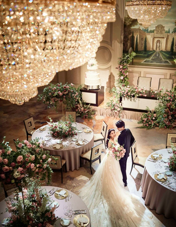 写真：式場の様子