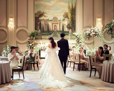 写真：式場の様子