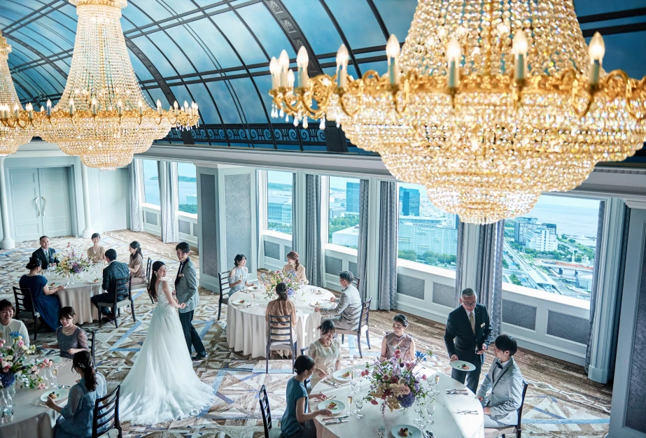 画像：披露宴会場紹介