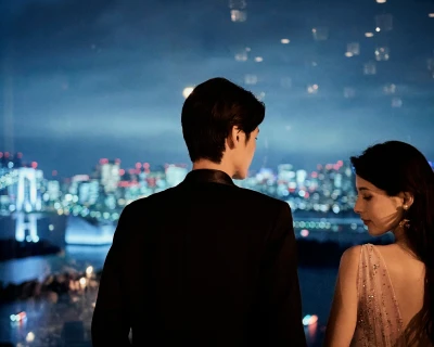 写真:時間帯によって変わる景色