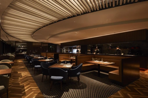 写真：レストラン